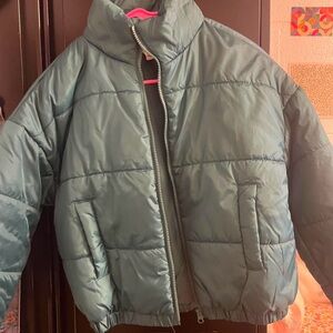 Women's Green Abound Puffer Jacket